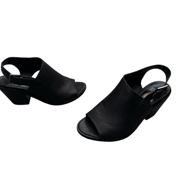 Eileen Fisher Glance Vacchetta Leather Slingback Sandals Size 6.5 - Picture 5 of 8